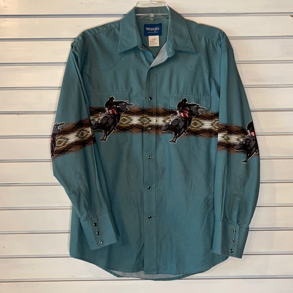 Vintage Wrangler Men’s Western Shirt.
